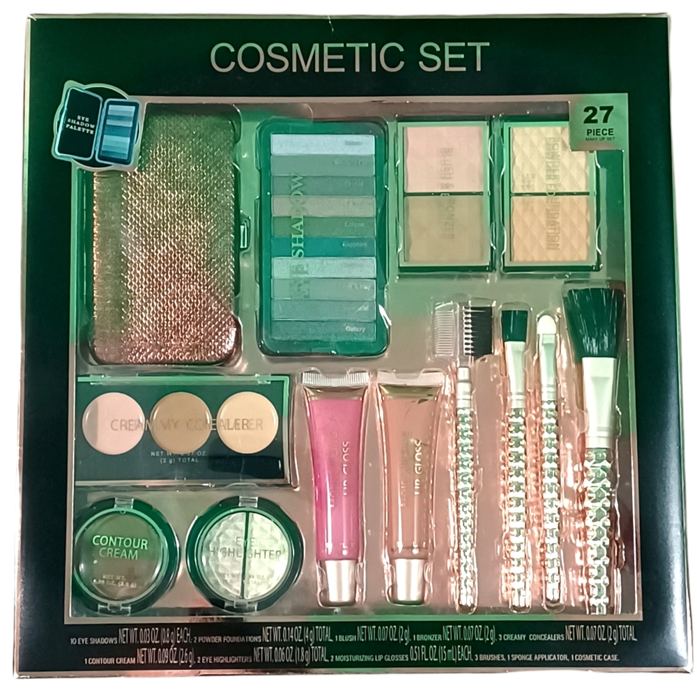 Cosmetic Set 27 Pieces Collection New